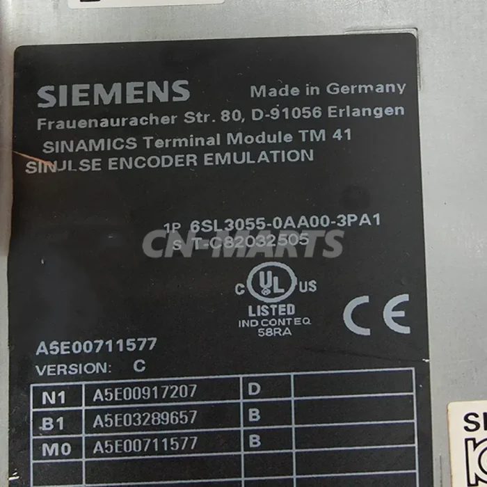 Siemens 6sl3055_0AA00_3PA1