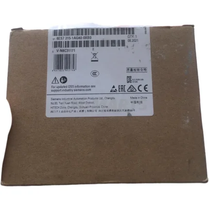Siemens CPU1215C 6ES7 215-1AG40-0XB