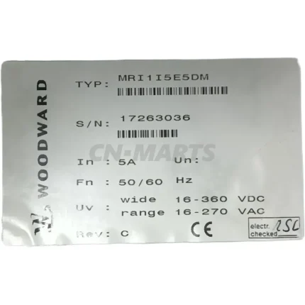 WOODWARD MRI1I5E5DM MR13