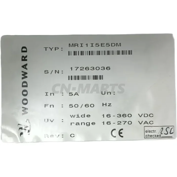 WOODWARD MRI1I5E5DM MR13