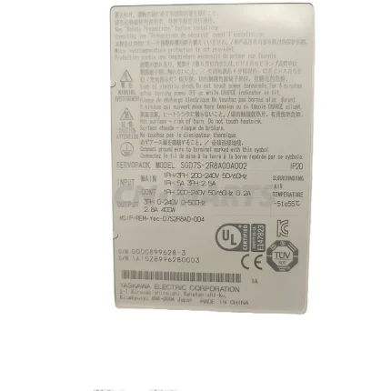 YASKAWA SGD7S-2R8A00A002