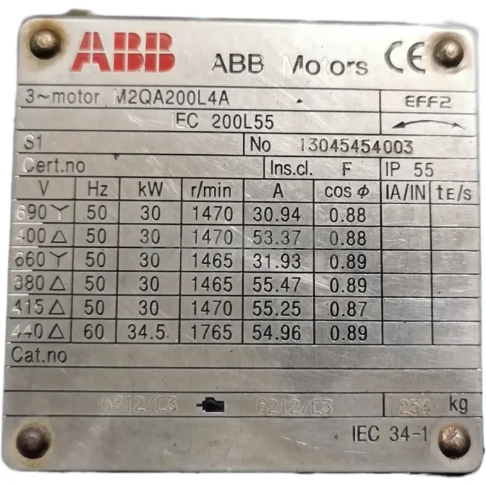 ABB 30w electrical machinery