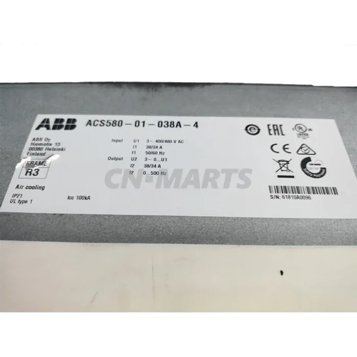 ABB ACS580-01-038A-4