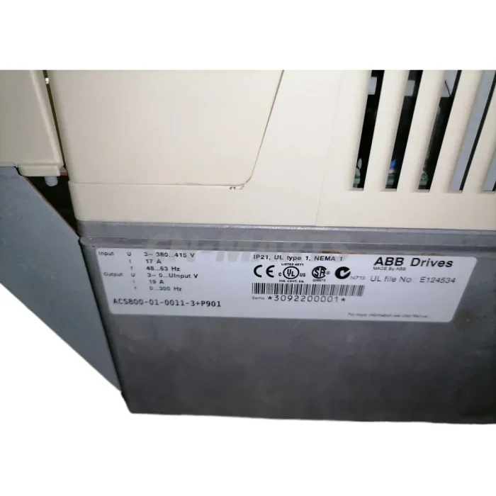 ABB ACS800-01-0011-3+P901