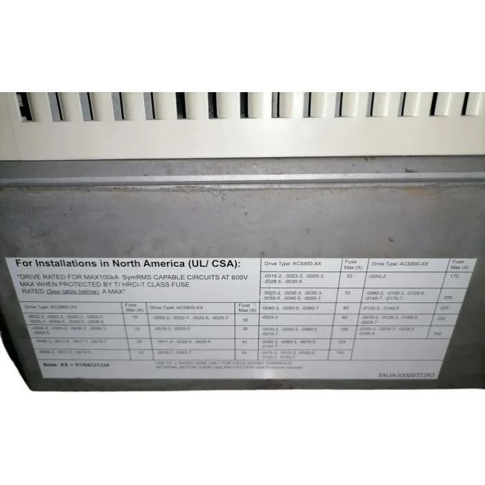 ABB ACS800-01-0011-3+P901