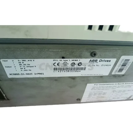 ABB ACS800-01-0025 3+P901