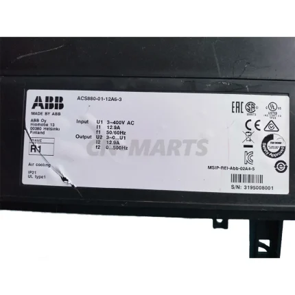 ABB ACS880-01-12A6-3
