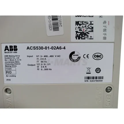 Abb ACS530-01-02A6-4