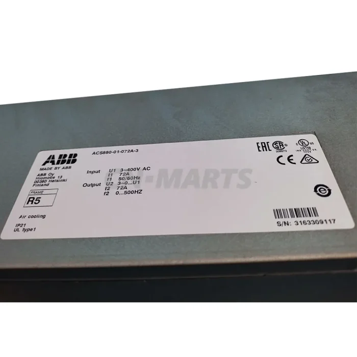 Abb ACS880-01-072A-3