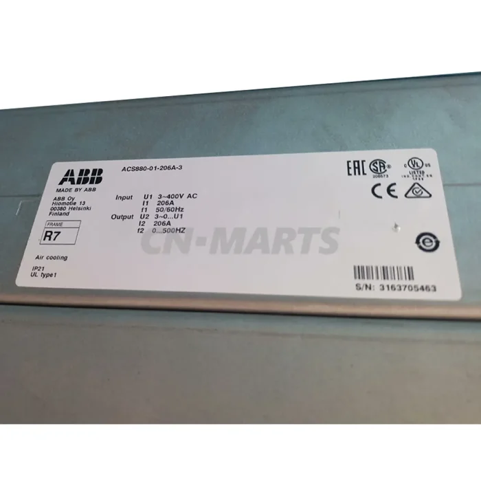Abb ACS880-01-206A-3