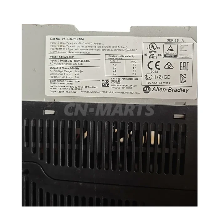 Allen-Bradley 25B-D4P0N104