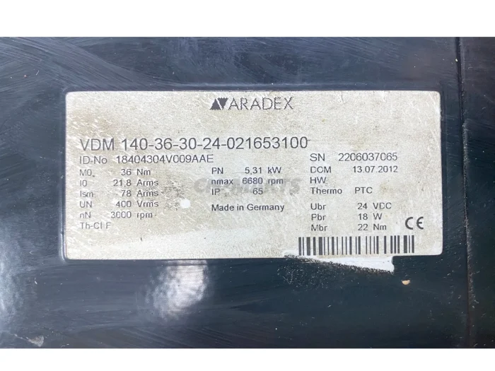 Aradex VDM 140-36-30-24-021653100
