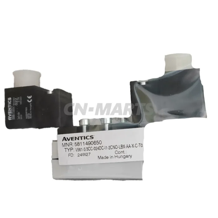 Aventics 5811490650 V581-5/3CC-024DC-I1-2CNO-LBX-AA-X-C-T0