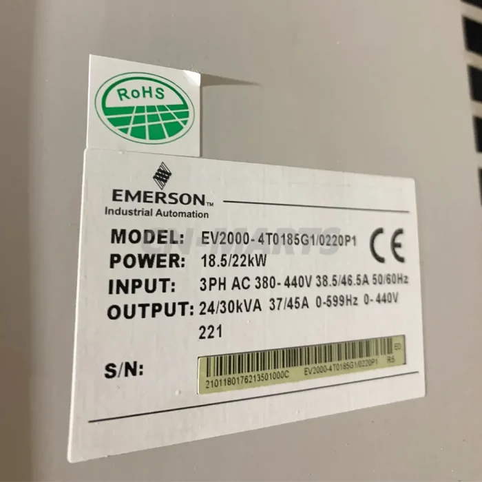 EMERSON EV2000-4T0185G1/0220P1
