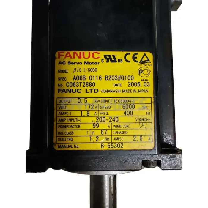 FANUC A06B-0116-B203#0100