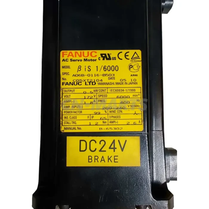 FANUC A06B-0116-B503