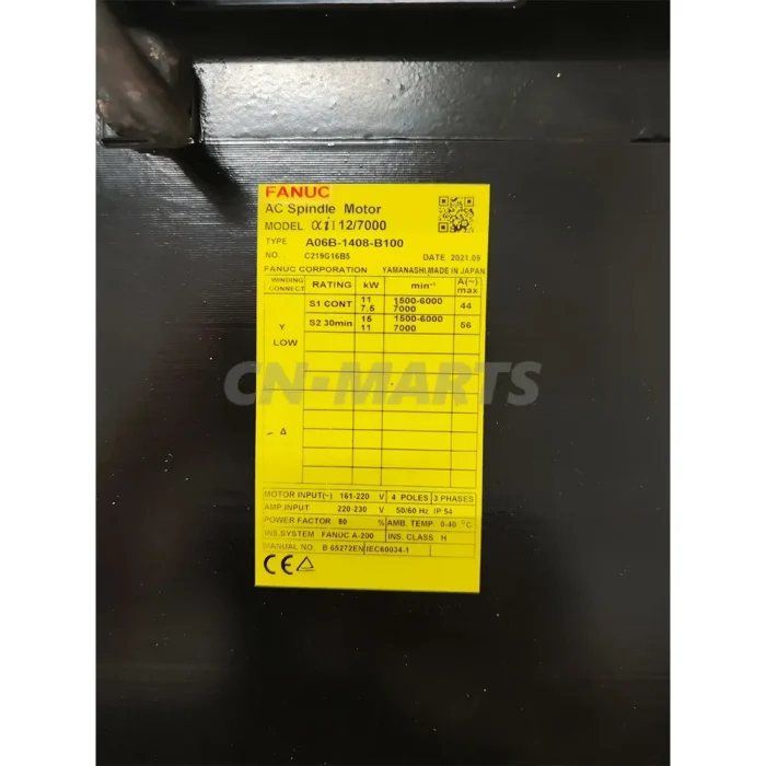 FANUC A06B-1408-B100