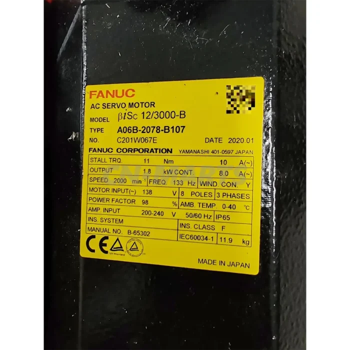 FANUC A06B-2078-B107