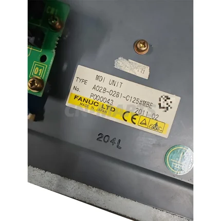 Fanuc A02B-0281-C125#MBE