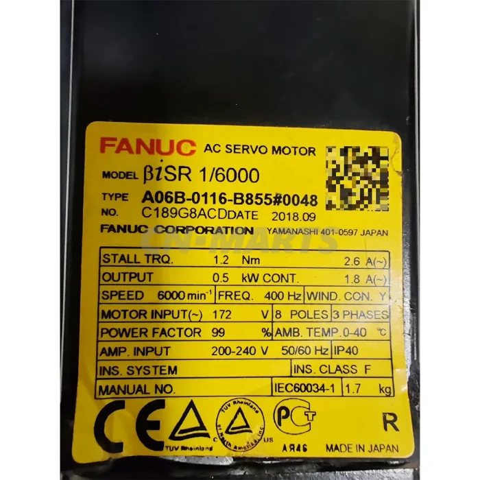 Fanuc A06B-0116-B855#0048