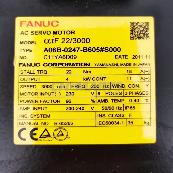 Fanuc A06B-0247-B605#S000