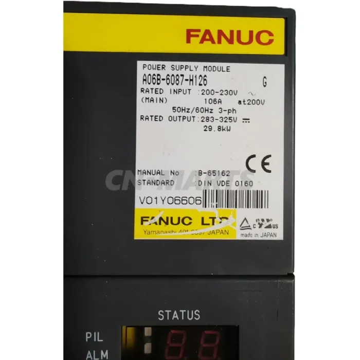 Fanuc A06B-6087-H126