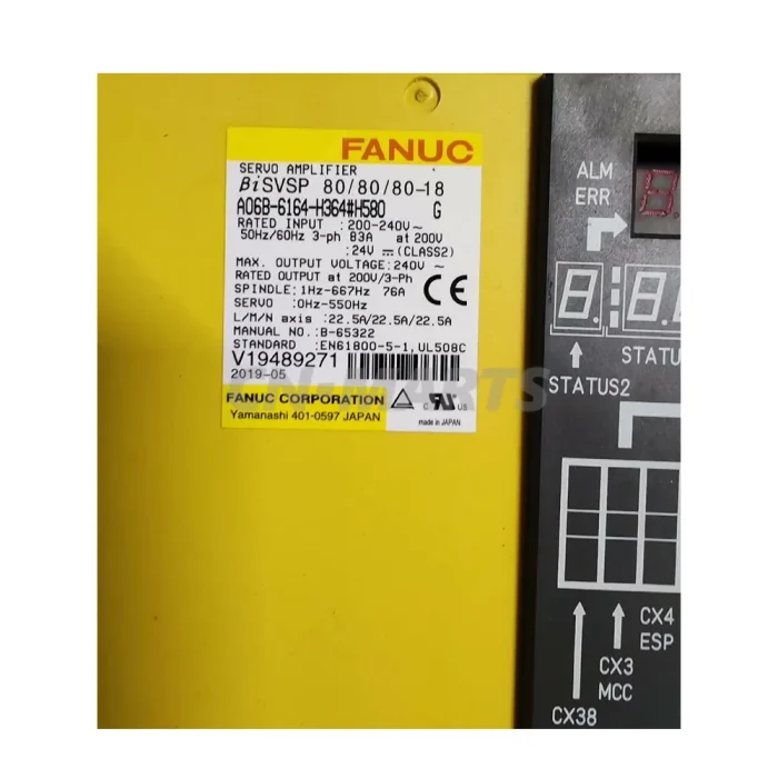 Fanuc A06B-6164-H364#H580