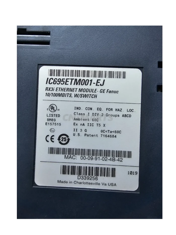 GE IC695ETM001-FJ