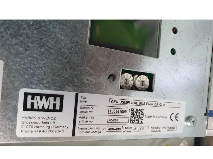 HARMS & WENDE GENIUSMFI 408L BUS