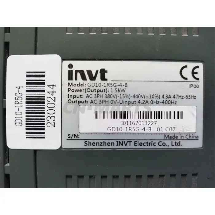 INVT GD10-1R5G-4-B