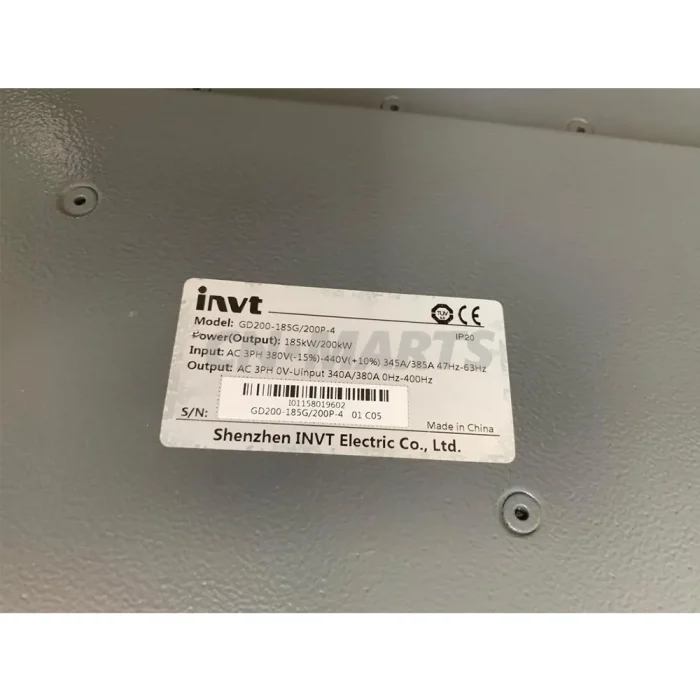 INVT GD200-185G/200P-4