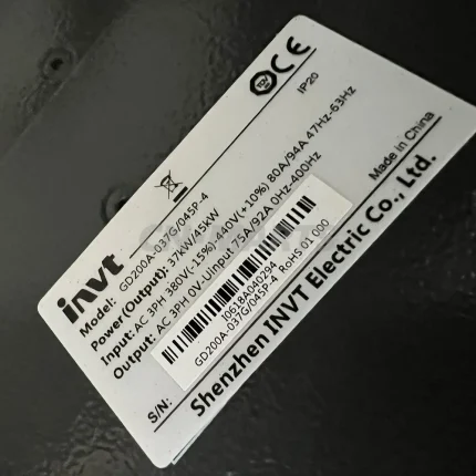 INVT GD200A-037G/045P-4