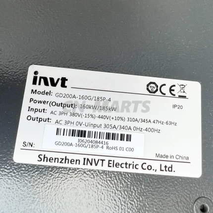 INVT GD200A-160G/185P-4