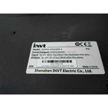 INVT GD200A-200G/220P-4