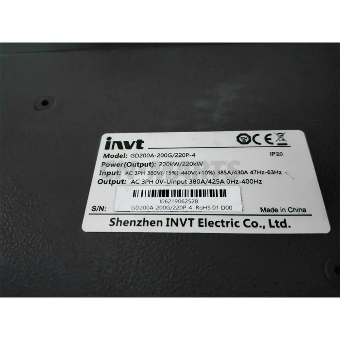 INVT GD200A-200G/220P-4
