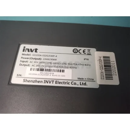 INVT GD200A－022G/030P-4
