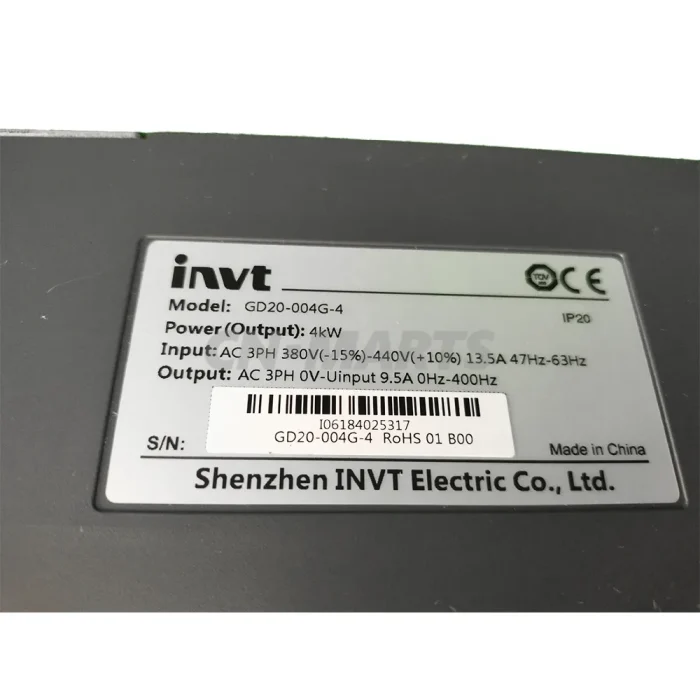 INVT GD20－004G-4