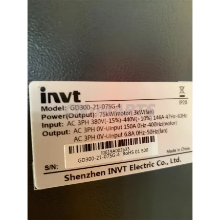 INVT GD300-21-075G-4