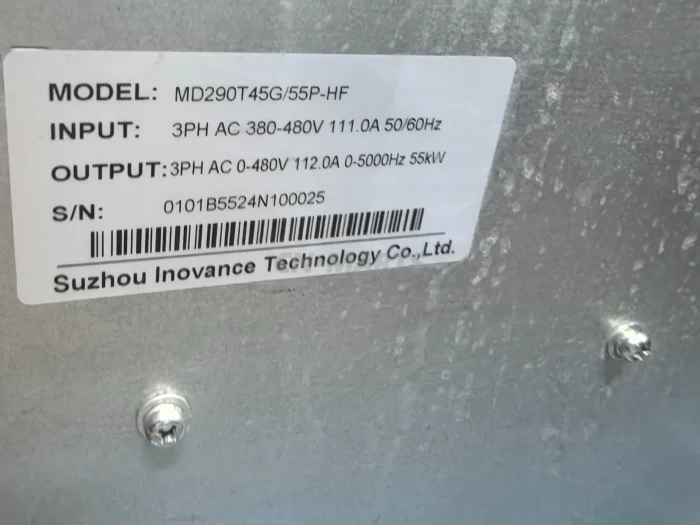 Inovance MD290T45G/55P-HF