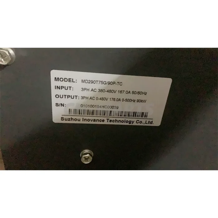 Inovance MD290T75G/90P-TC
