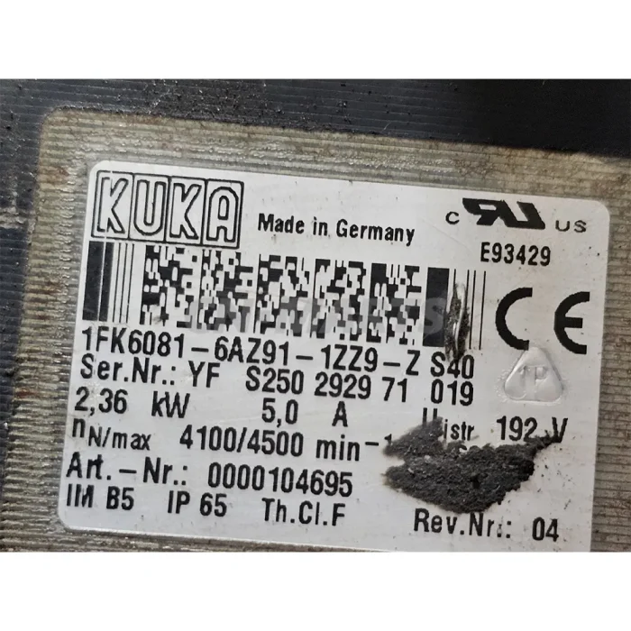 Kuka 1FK6081-6AG91-1ZZ9-Z S40