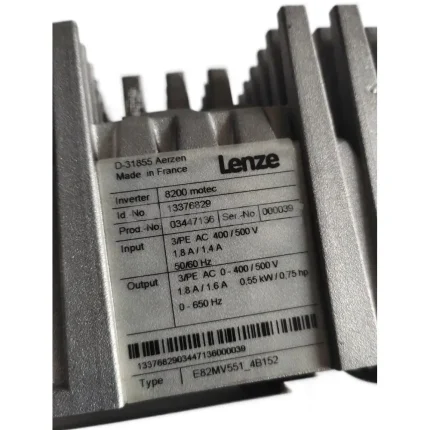 Lenze E82MV551_4B152 0.55KW