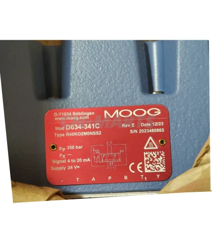 Moog D634-341C R40KO2M0NSS2