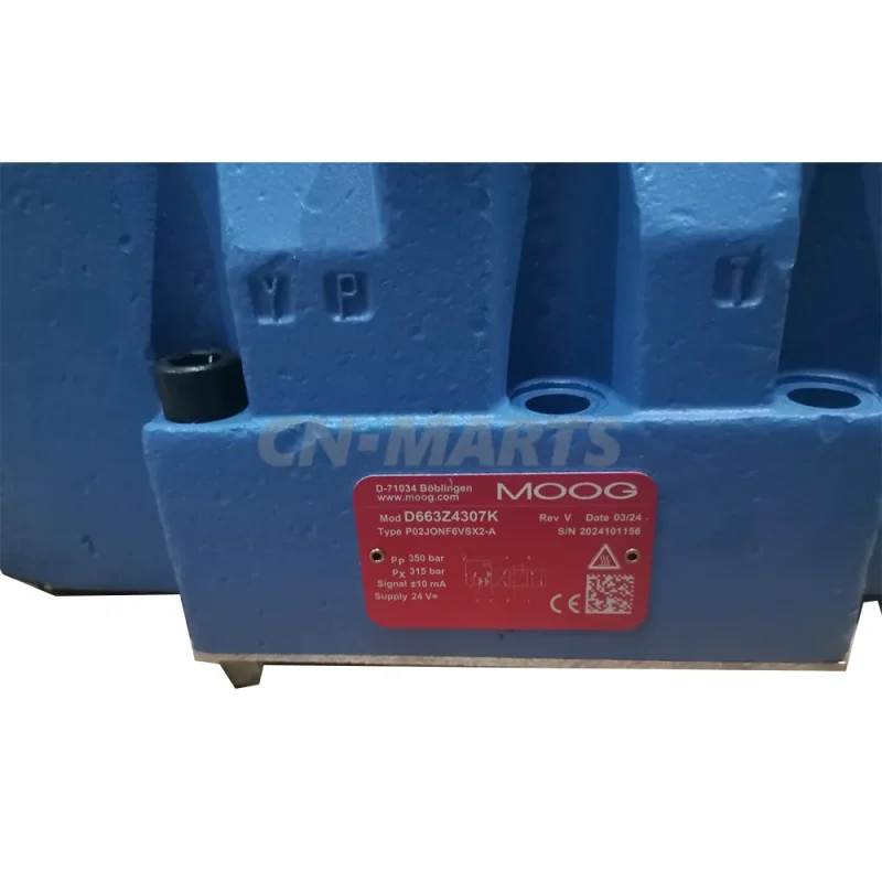 Moog D663Z4307K P02JONF6VSX2-A