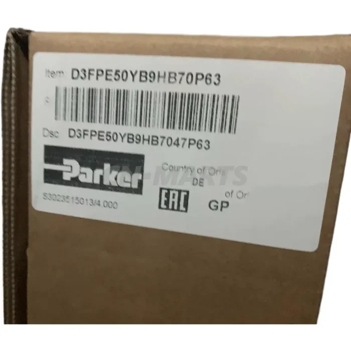 Parker D3FPE50YB9HB70P63