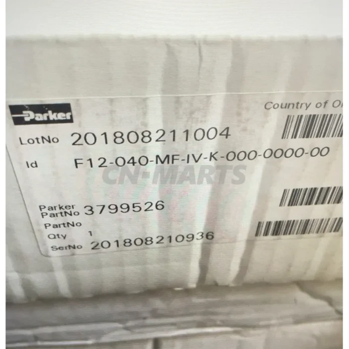 Parker F12-040-MF-IV-K-000-0000-00