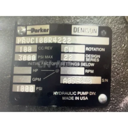 Parker PAVC100R4222