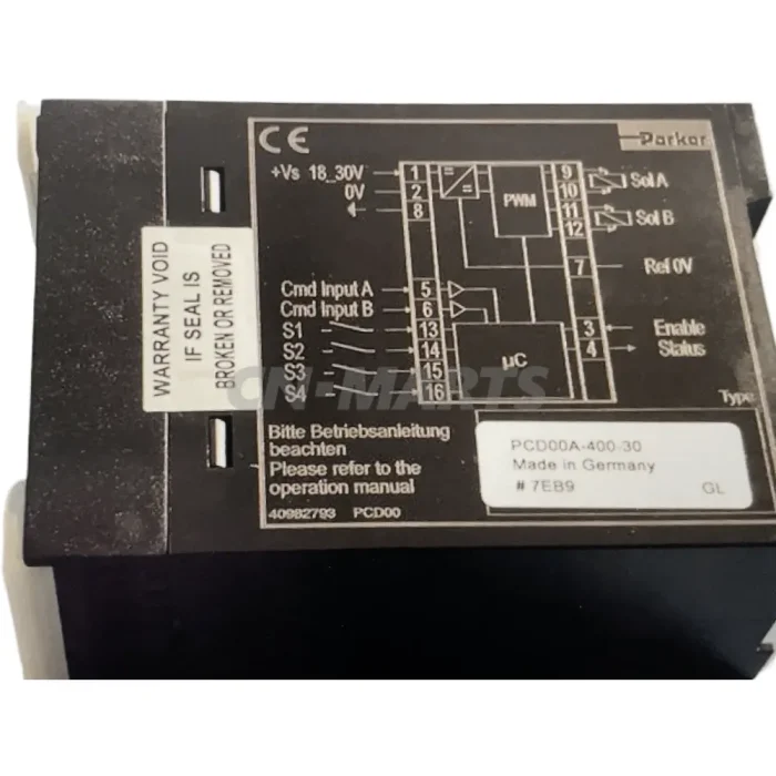 Parker PCD00A-400