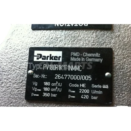 Parker PV180R1K1T1NMMC