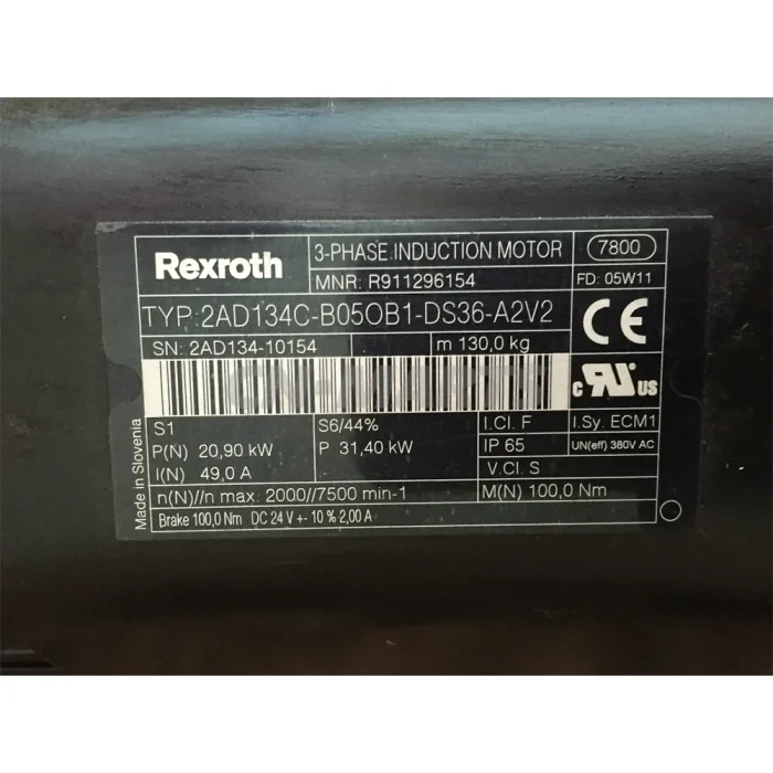 Rexroth 2AD134C-B05OB1-DS36-A2V2 R911296154